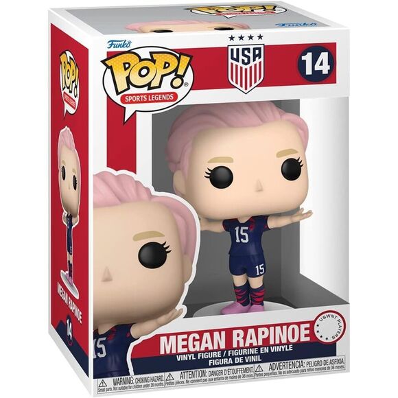 Funko Pop! Sports Legends: The U.S Women's National Soccer Team - Megan Rapinoe - Picture 1 of 3